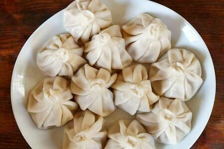 Хинкали с бараниной