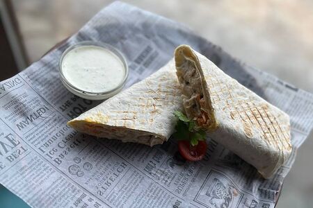 Шаурма двойная со свининой