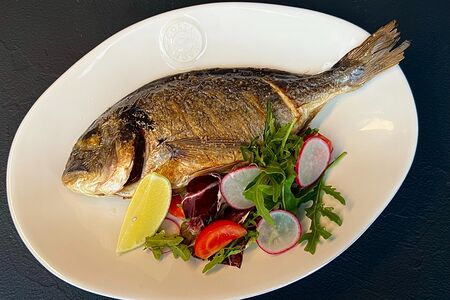 Дорадо на гриле