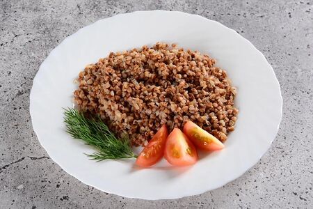 Отварная гречка