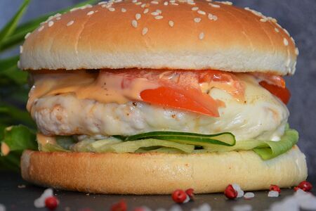 Летний бургер