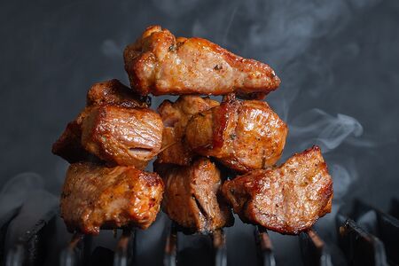 Шашлыки из cвинoй шейки