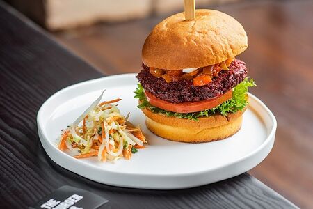 Вегетарианский №1 со свекольной котлетой