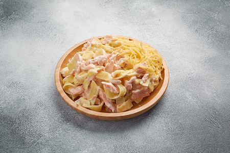 Паста Феттуччине с лососем