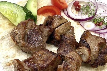 Шашлык из бараньей мякоти