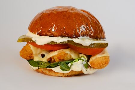 Shrimp burger