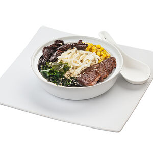 Японский суп с говядиной