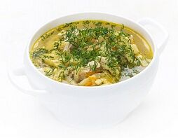 Суп-лапша с курицей