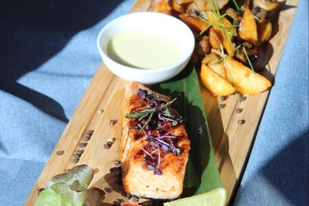 Стейк из семги