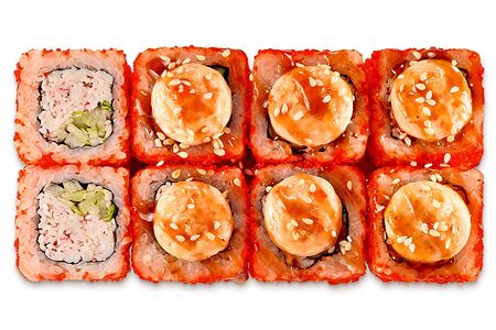 Калифорния гриль с крабом