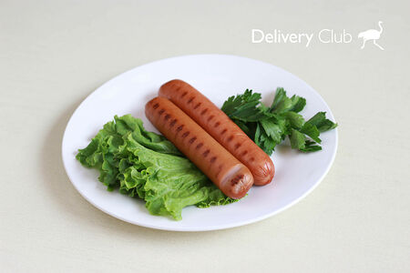 Сосиска на гриле