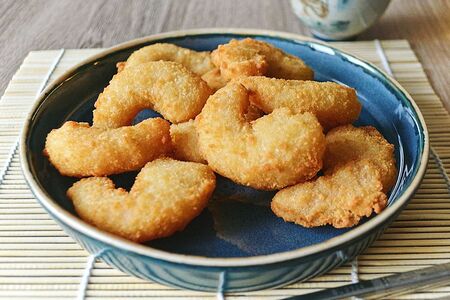 Креветки темпура