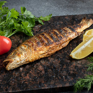 Форель на мангале