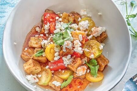 Хрустящие баклажаны в кисло-сладком соусе