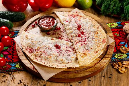 Кутабы с бараниной