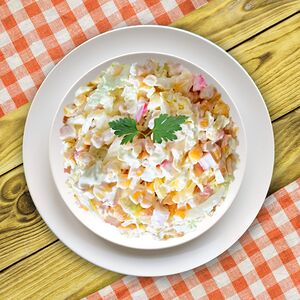 Салат с крабовыми палочками