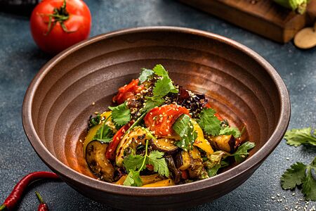 Теплый салат Дудляж