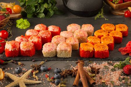 Сет запеченный