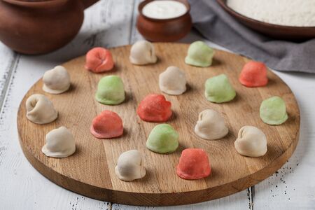 Детские пельмени ручной лепки (Полуфабрикат)