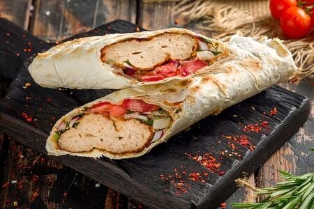 Шаурма-кебаб с курицей