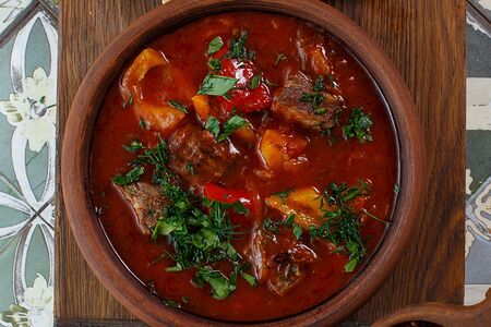 Чашушули из говядины