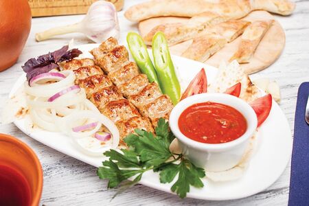 Люля-кебаб куриный