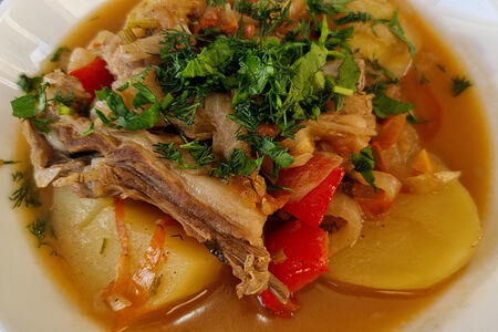 Хашлама из ягнятины