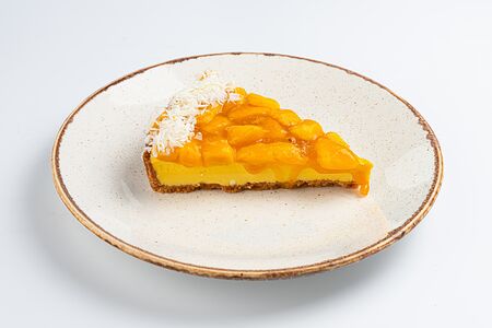 Чизкейк с персиками New