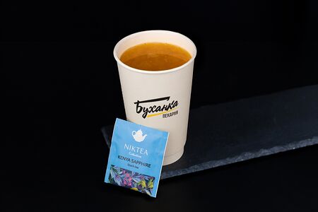 Напиток Облепиха-имбирь с чёрным чаем