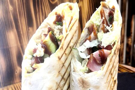 Шаурма с беконом 