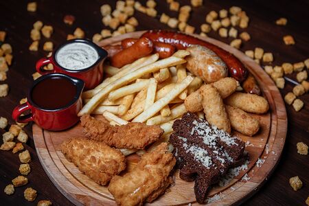 Брутальная пивная тарелка для крутых парней