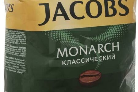 Jacobs Monarch Кофе натур жар в зернах