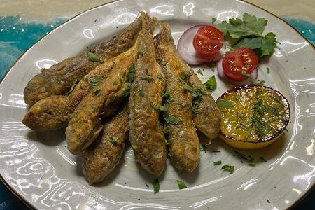 Жареная барабуля на одного