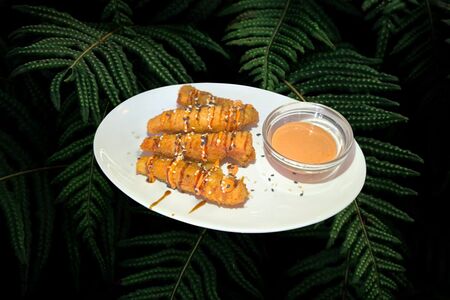 Лосось темпура