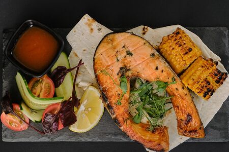 Стейк из семги