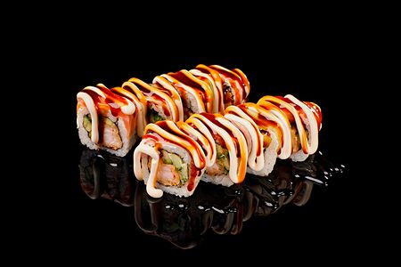 Заливной с креветкой