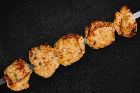 Шашлык из филе куриного