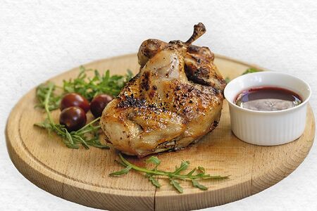 Цыпленок-корнишон запеченный 