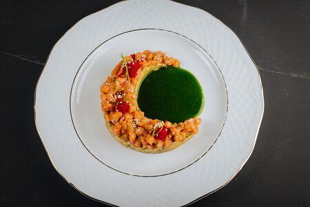 Тартар из лосося