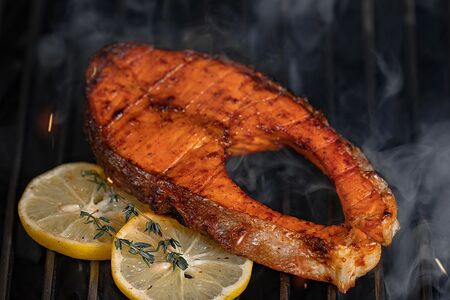 Шашлык из семги