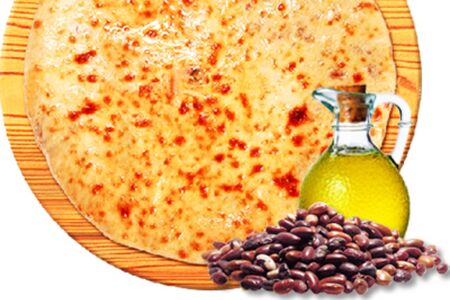 Постный пирог с фасолью