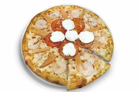 Пицца С морепродуктами