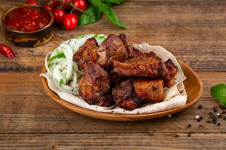 Шашлык из cвинoй вырезки