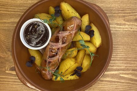 Колбаска из свинины датская