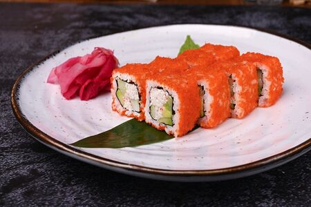 Калифорния с камчатским крабом