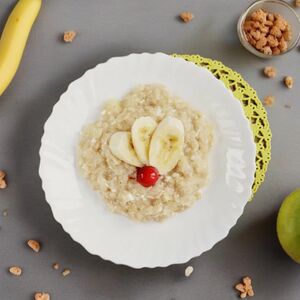 Овсяная каша с бананом