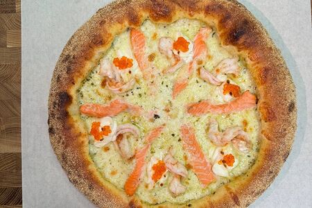 Морская пицца 