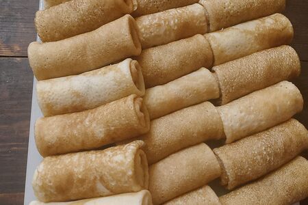 Блинчики с мясом 