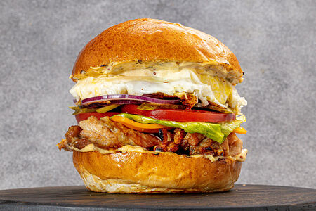 Чикен Цезарь на углях