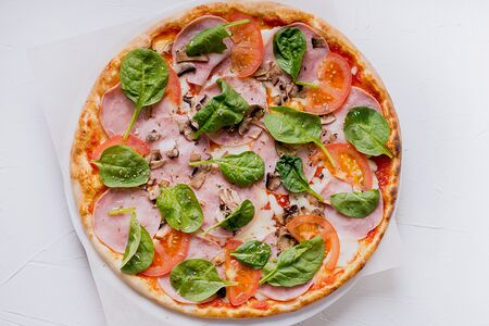 Ветчина и грибы